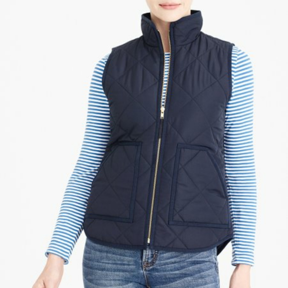 J. Crew Mercantile puffer vest